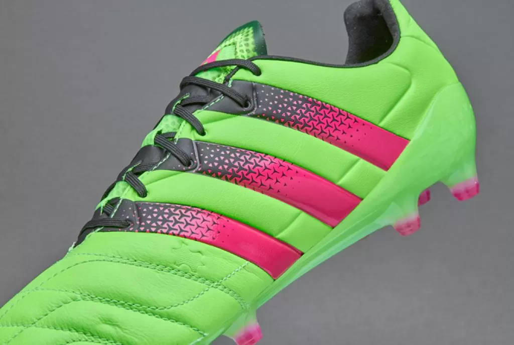 Бутсы профессиональные кожаные Adidas ACE16.1 Leather FG